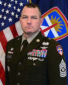CSM Bradford Smith, ATEC Command Sergeant Major